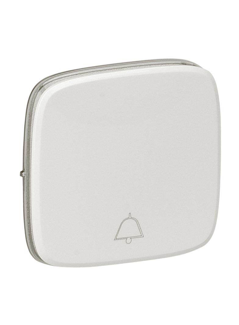 VALENA ALLURE - KLAWISZ PERŁOWY PRZYCISKU PRZEŁĄCZNIKANEGO NO/NC Z SYMBOLEM DZWONKA, Legrand