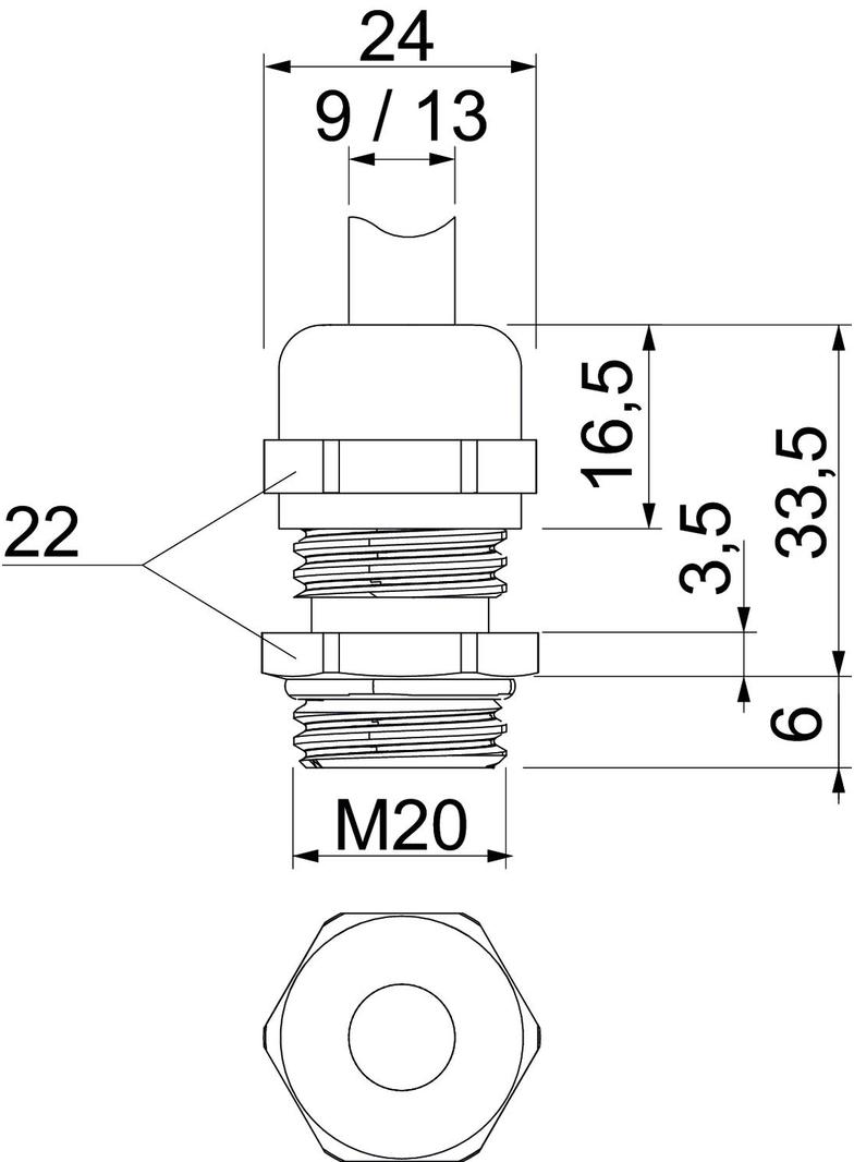 V-TEC VM20 EMV, Dławiki V-TEC EMV M20X1,5 MS