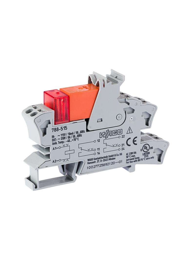 Moduł przekaźnikowy AC 115V szary 788-515 WAGO