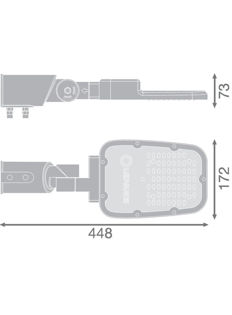 Oprawa STREETLIGHT AREA SM V 30W 765 RV20ST GY