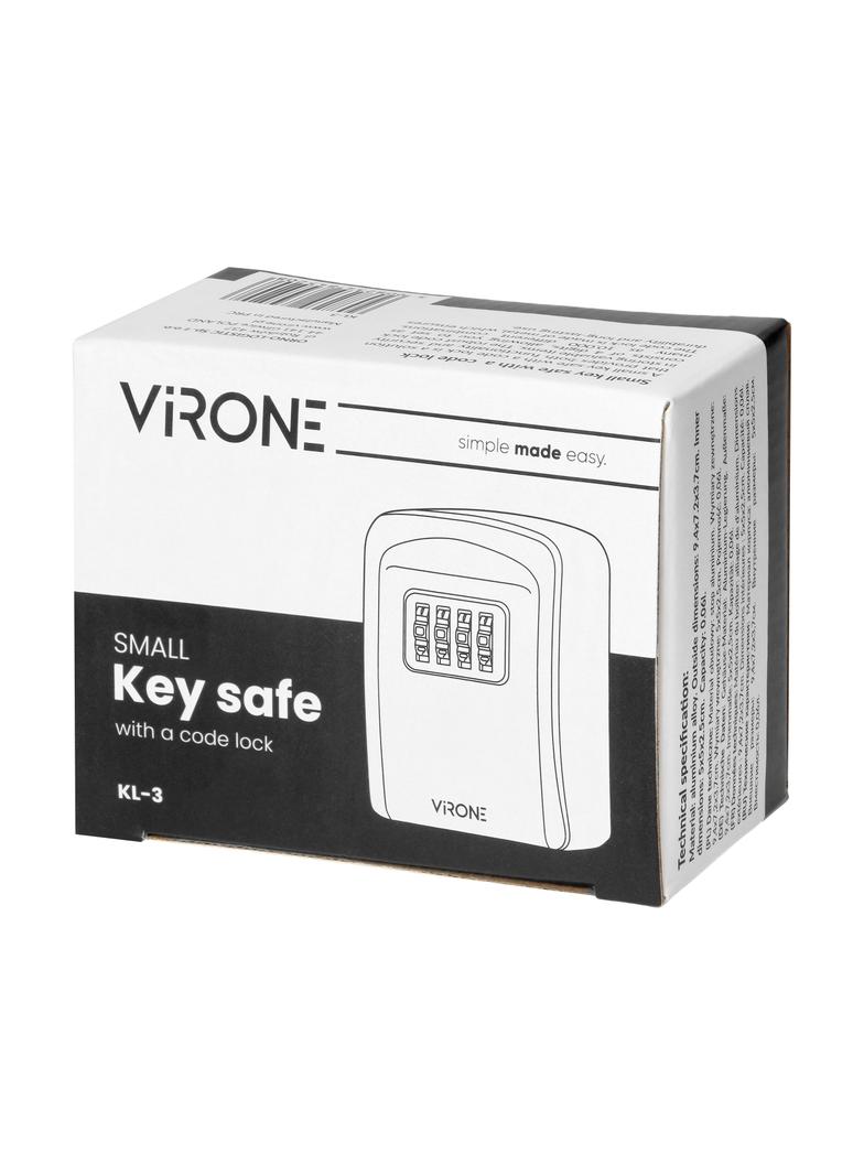 Mały sejf na klucze z zamkiem szyfrowym KL-3 VIRONE