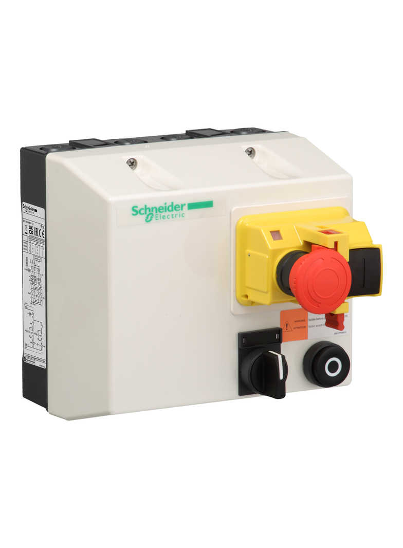 Rozrusznik w obudowie z wyłącznikiem i stycznikiem TeSys LJ 2,5-4A cewka 24VAC LJ8K06Q708