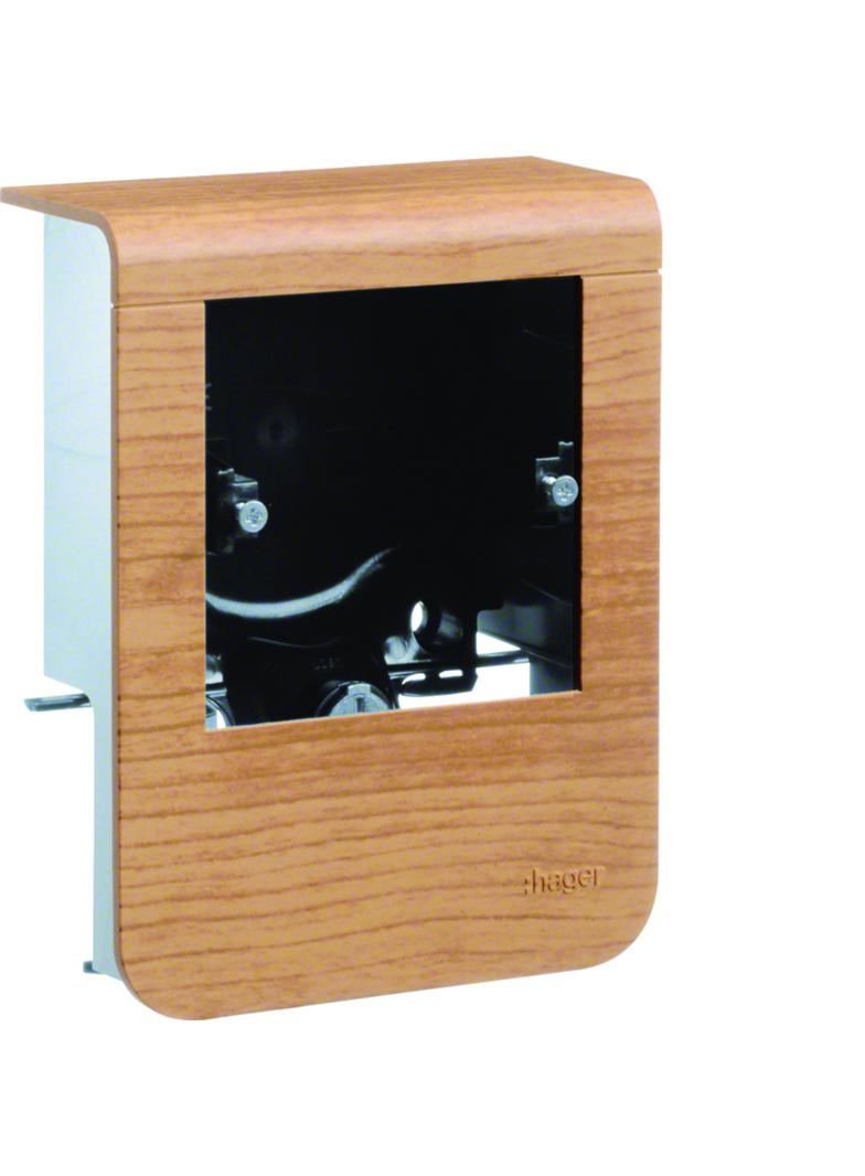 tehalit.SL Pusty nośnik urządzeń 20x80 fi60 buk SL20080901D2 HAGER