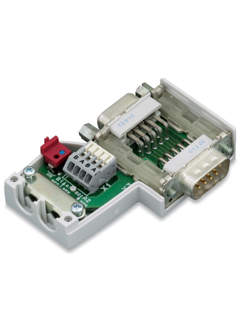 wtyczka sieci obiektowej PROFIBUS ze złączem do programatora