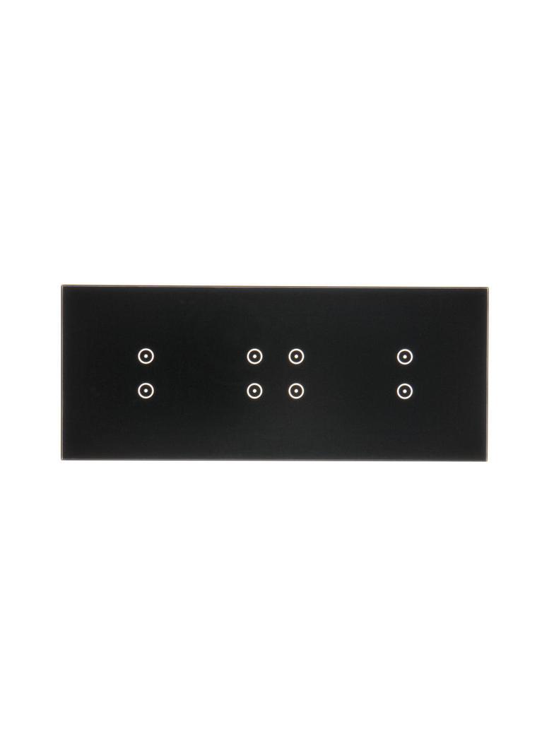 Simon 54 Touch Panel dotykowy S54 Touch 3 moduły 2 pola dotykowe pionowe + 4 pola dotykowe + 2 pola dotykowe pionowe zastygła lawa DSTR3343/73 KONTAKT