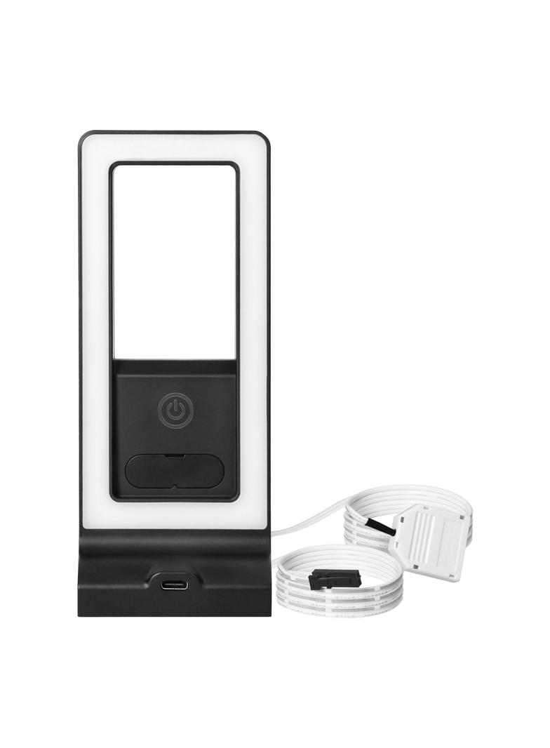 ARTUS zestaw 3 lamp podszafkowych LED, 3x3W, 3x225lm, 4000K, z włącznikiem dotykowym i USB, czarne AD-OM-6475L4/B ORNO