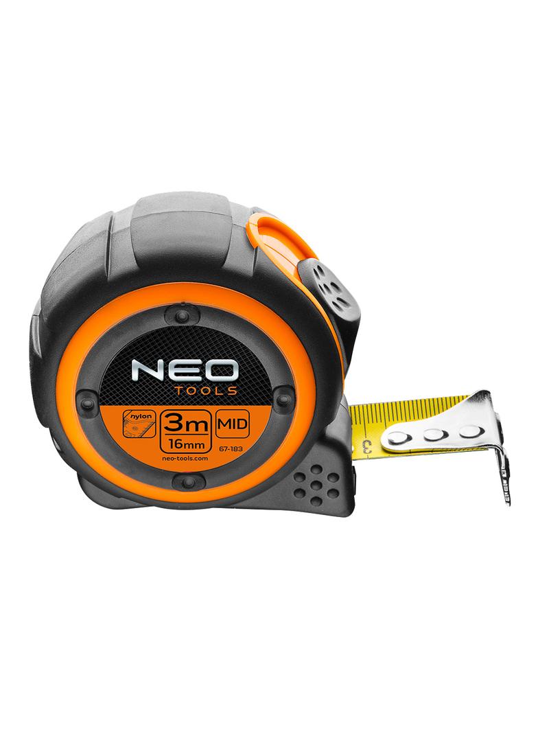 Miara zwijana stalowa 3 m x 19 mm, magnes