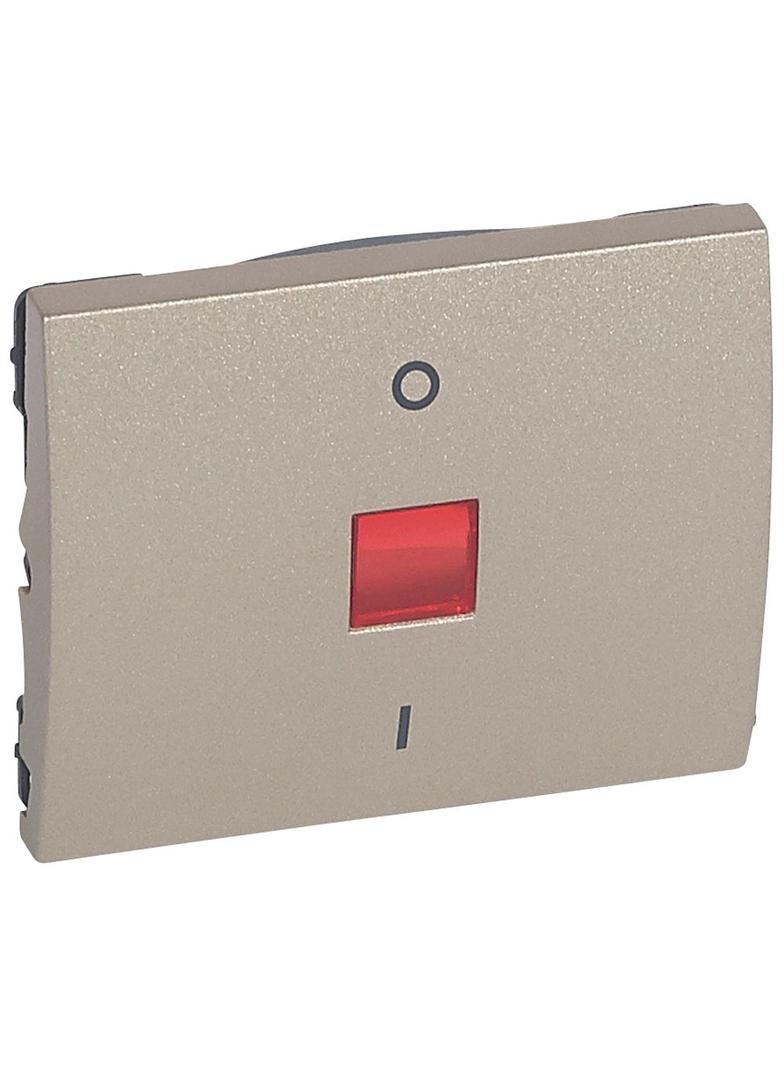 SISTENA LIFE KLAWISZ TITAN Z OZNACZENIEM 0-I DO ŁĄCZNIKA 2P, Legrand