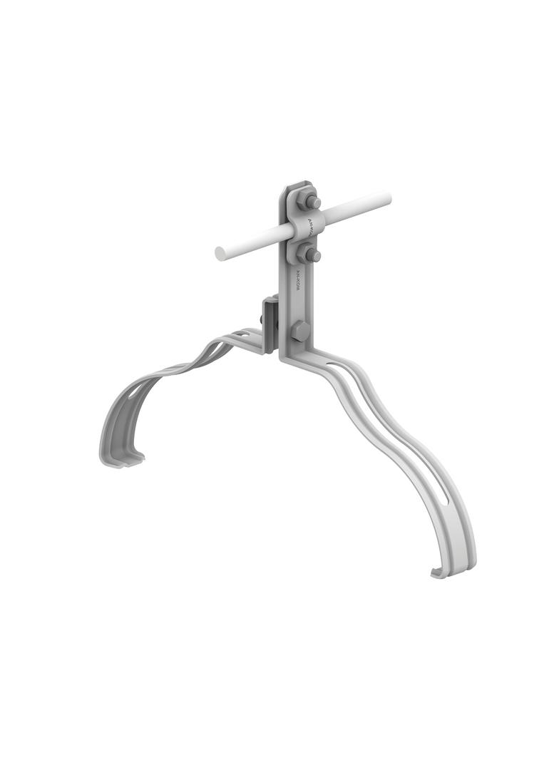 Uchwyt gąsior.prof. Z-śruba WZÓR 11 H=10 cm /OG/