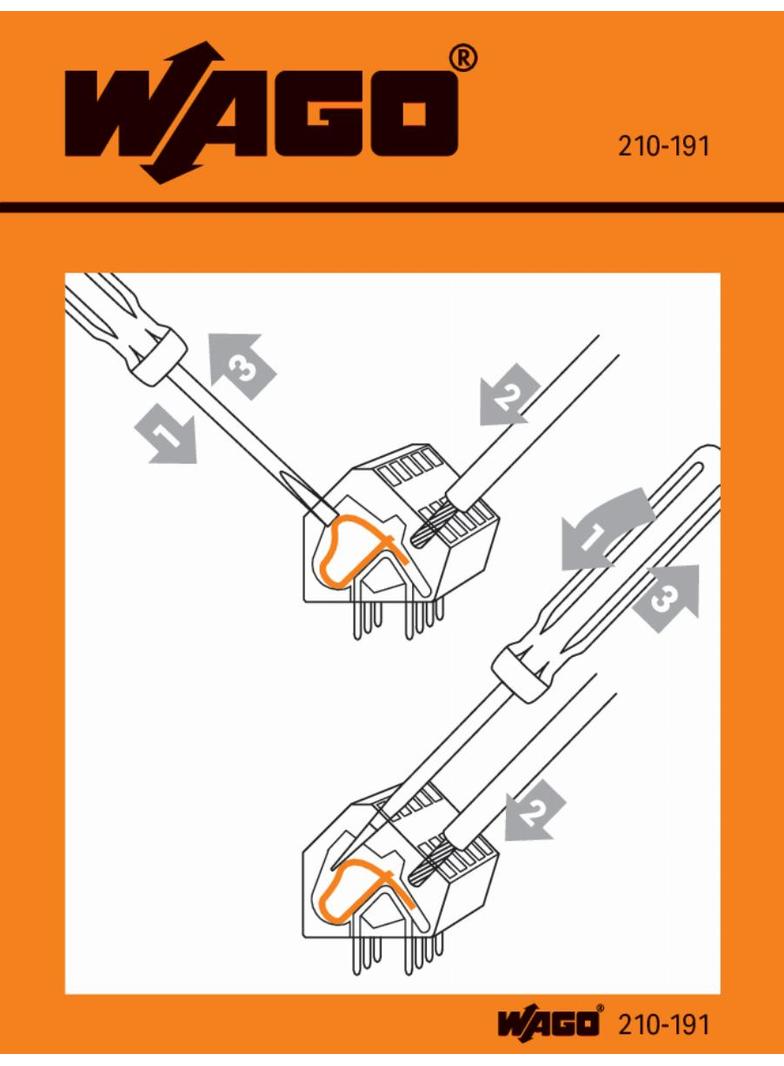 etykieta z instrukcją obsługi dla grup 736, 737 i 738
