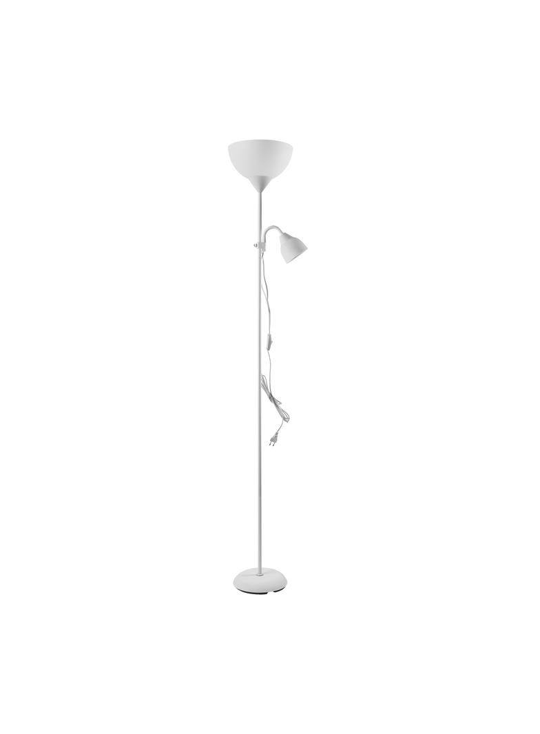 Lampa stojąca podłogowa URLAR 175 cm max 25W E27 max 25W E14 biała LS-2/W ORNO