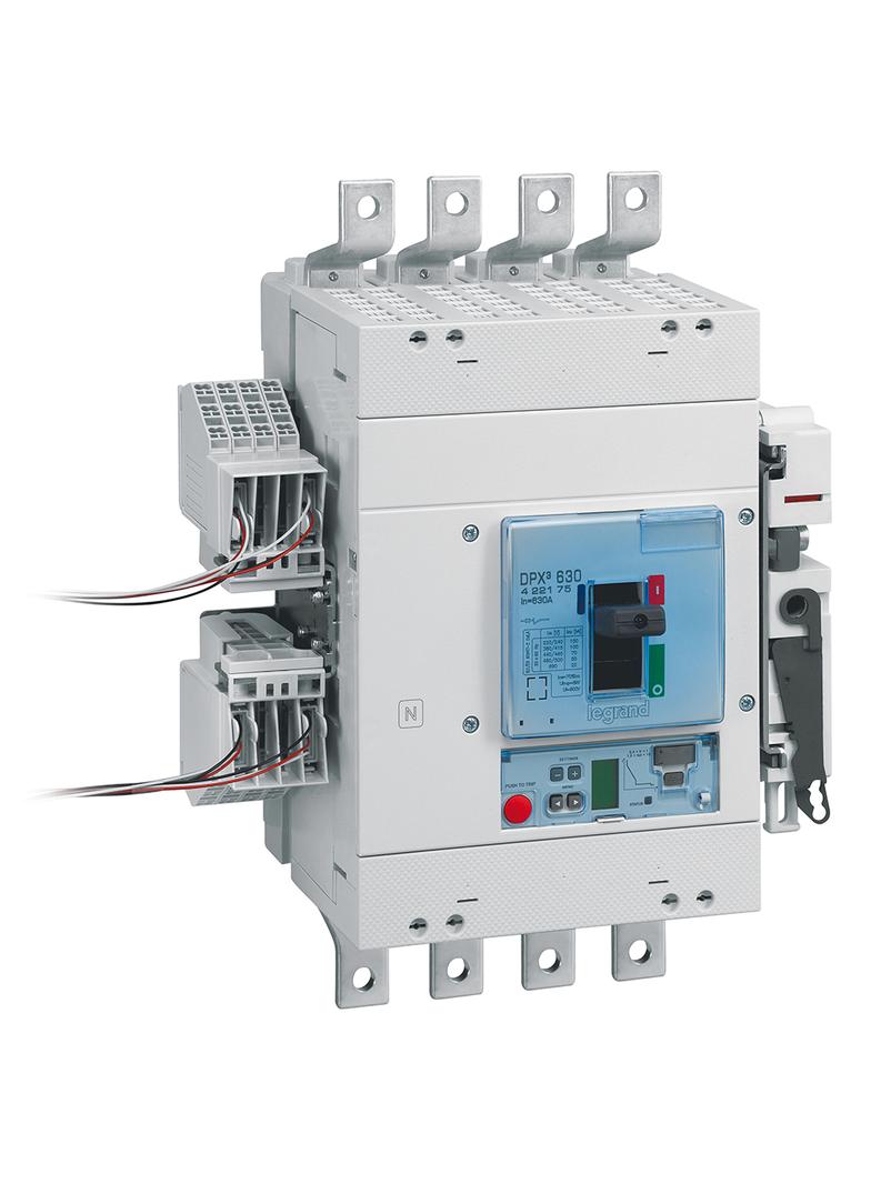 Wyłącznik DPX3 630 Sg 4P 630A 100Ka 422175 LEGRAND