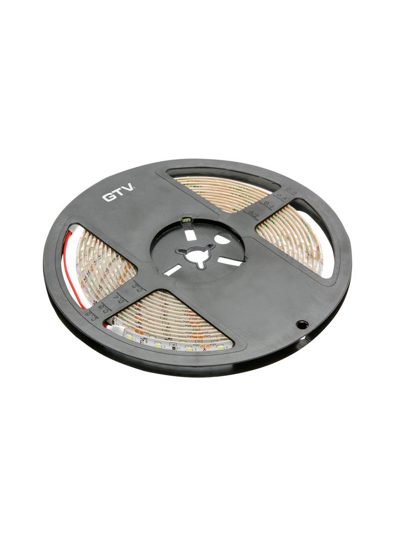 GTV TAŚMA FLASH 2835, 300 LED CIEPŁY BIAŁY, 30W WODOODPORNA 8mm, ROLKA 5m LD-2835-300-65-CB GTV Poland