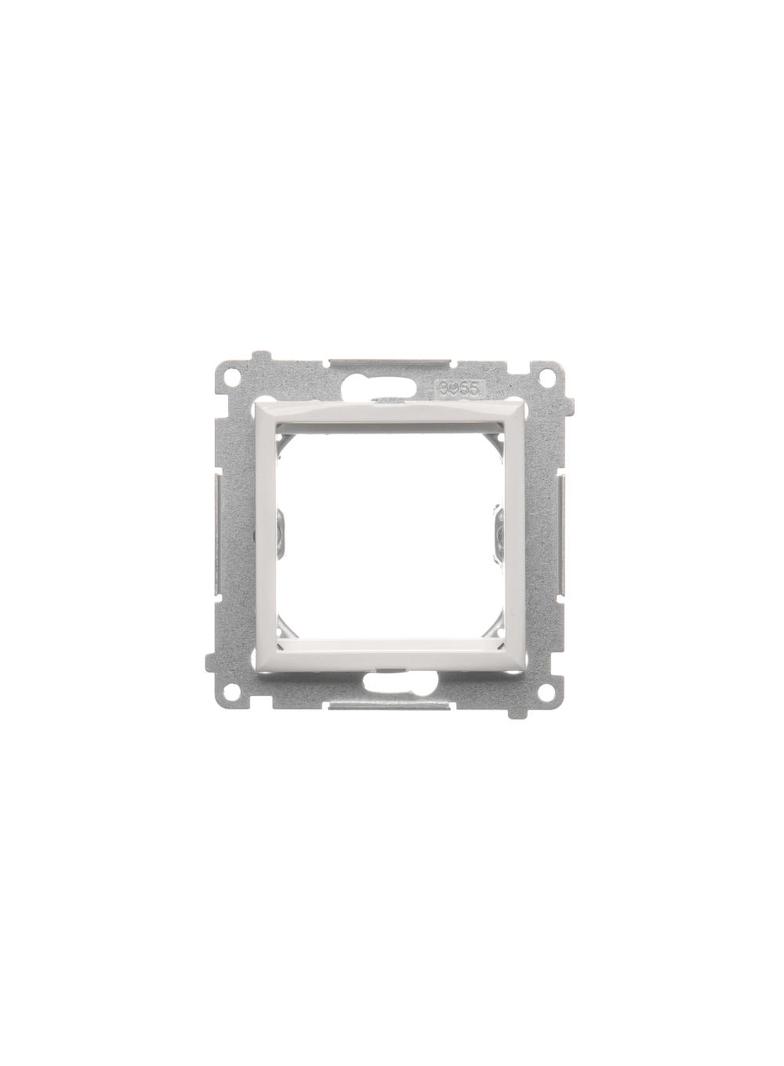 SIMON 54 WMDZ-74x3xx-011 Adapter (przejściówka) na osprzęt standardu 45 × 45 mm; biały Do gniazd tel