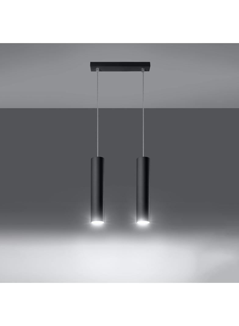 Lampa wisząca LAGOS 2 czarny