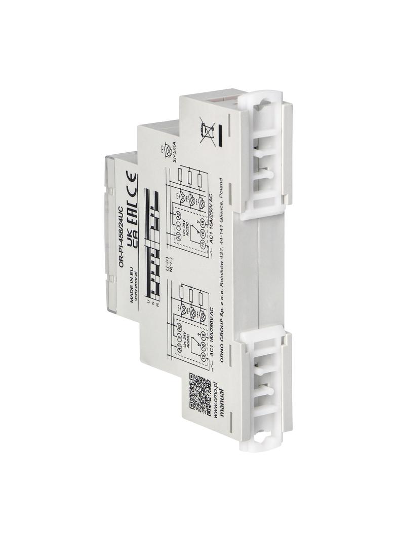 Przekaźnik instalacyjny bistabilny 24 VAC/DC 16A OR-PI-456/24UC ORNO