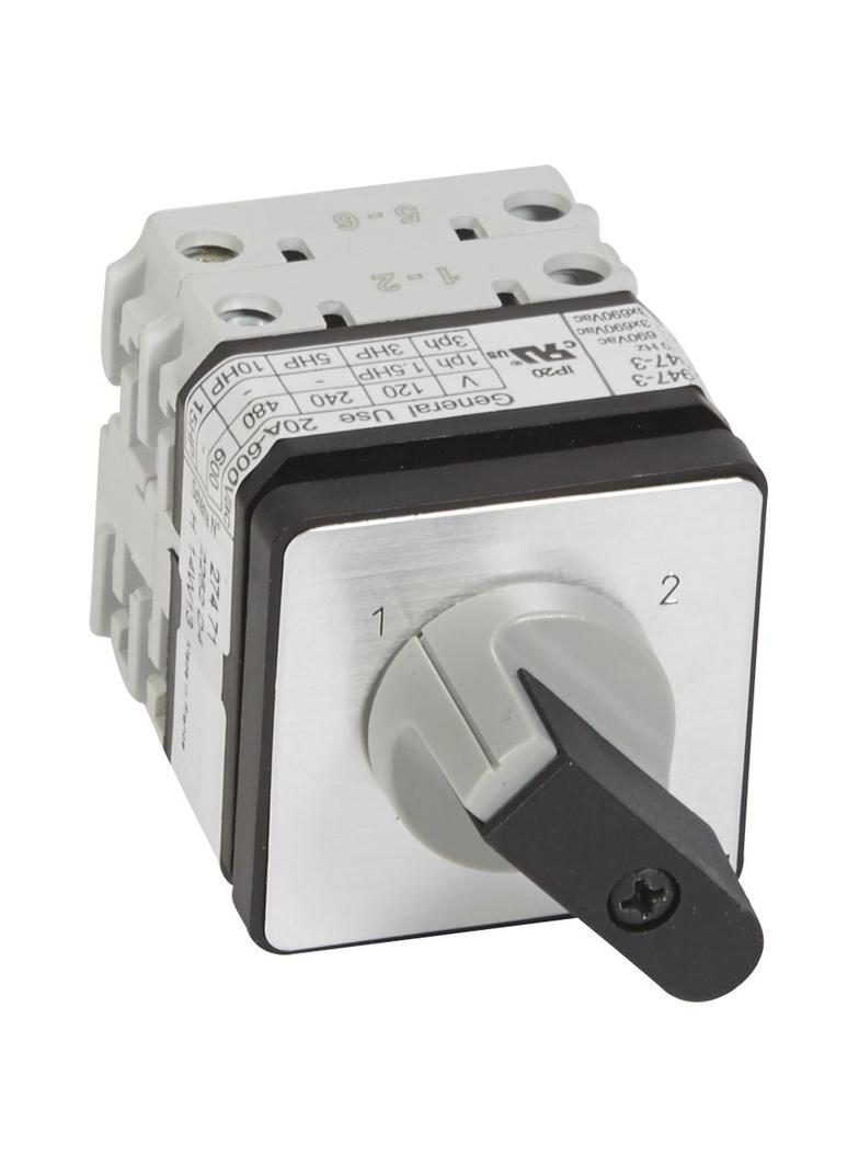 PRZEŁĄCZNIK KRZYWKOWY 1-2 PR21 25 A 2P, Legrand