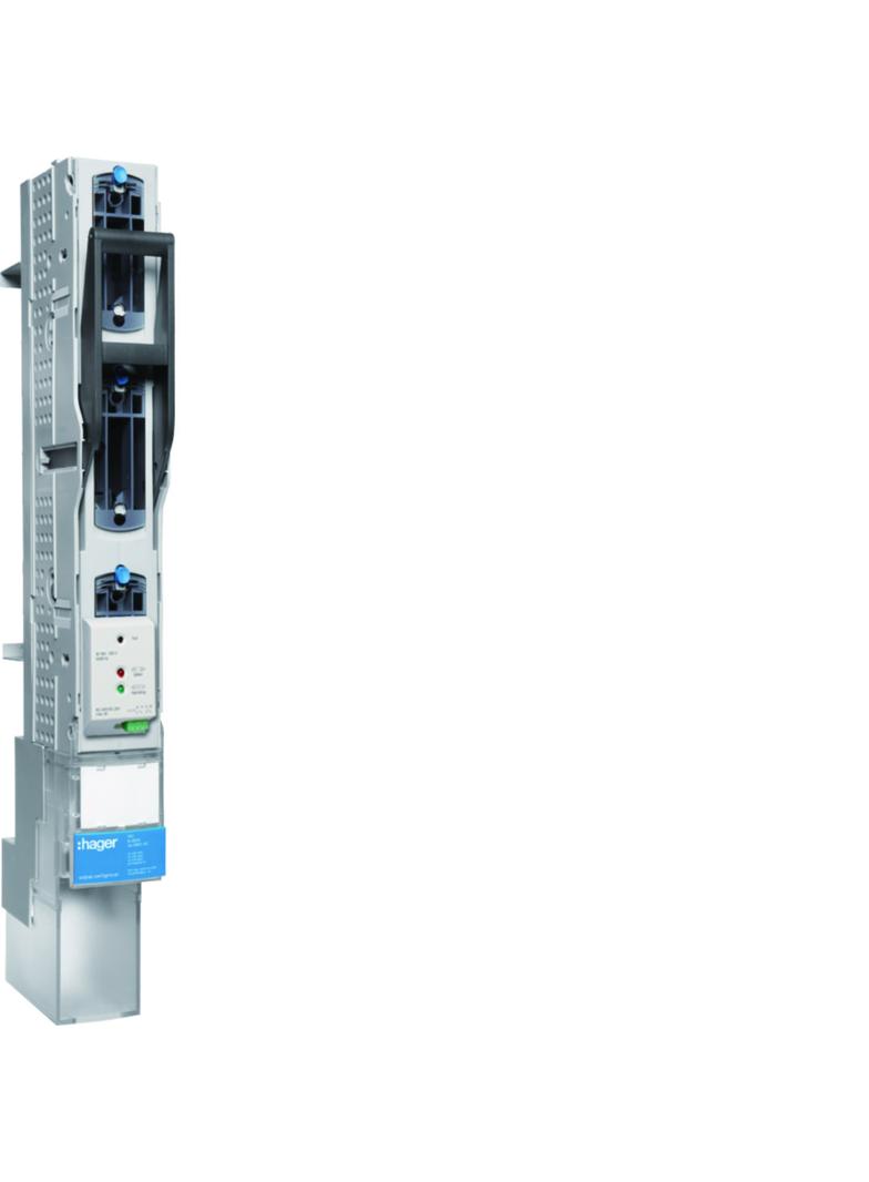 LV rozłącznik bezp.listw. NH00 3P 160A 690VAC szyny 60mm zac.śr.M8 LVS0060SPSU HAGER