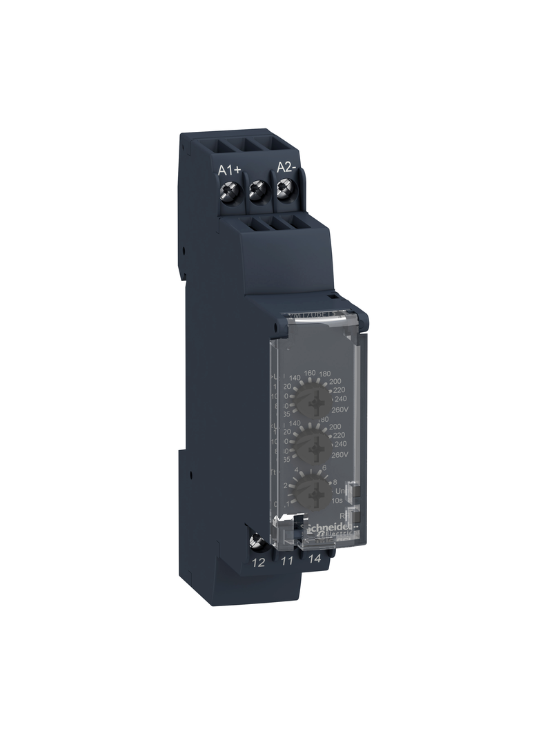 Zelio Control Przekaźnik monitorujący, 65 260V AC/DC, styk 1 C/O 5A