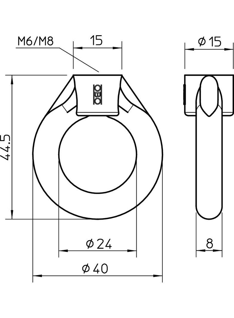 2085, UCHO WIESZAKOWE M6 OC.GALW.