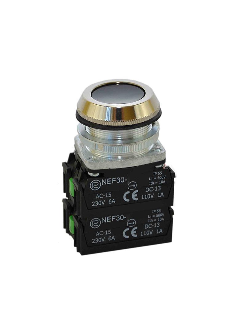 Przycisk NEF30-K3XY czarny W0-NEF30-K 3XY S PROMET