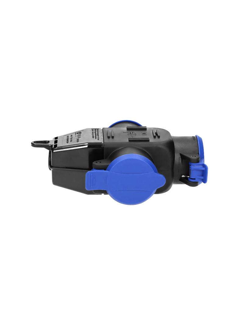 Rozgałęźnik bryzgoszczelny i odporny na uderzenia IP44 3x2P+Z (Schuko) 16A 230VAC OR-AE-1346(GS) ORN