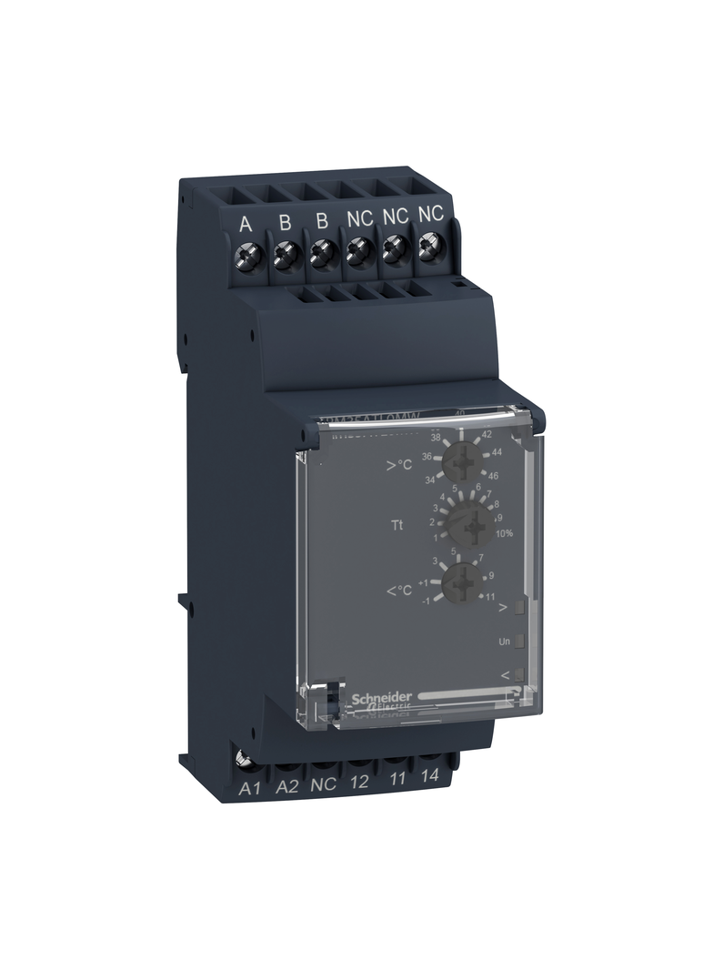 Zelio Control Przekaźniki sterujące temperaturą RM35A 24..240 V AC/DC 1 OC