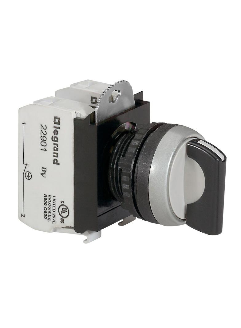 OSMOZ KOMPLET BEZ PODŚWIETLENIA - MANETKA 3 POZYCJE STABILNE + UCHWYT + 2Z, Legrand