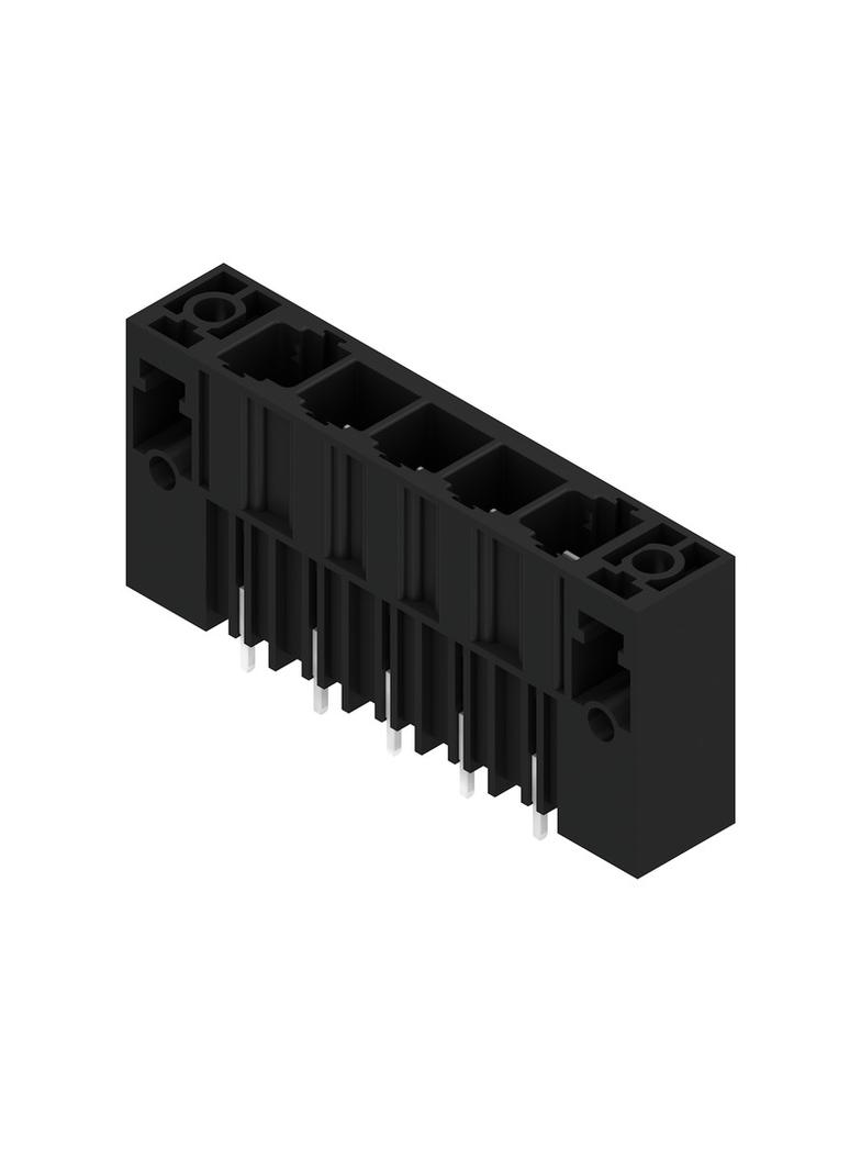 SU 10.16HP/05/180F 3.5AG BK BX Wtyki PCB (złącza płyty), 10.16 mm, Liczba biegunów: 5, kąt odejścia: 180° /24szt./ 1813680000 WEIDMÜLLER