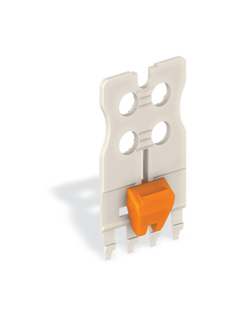 picoMAX płytka uchwytowa z suwakiem raster 7,5mm 2-bieg.