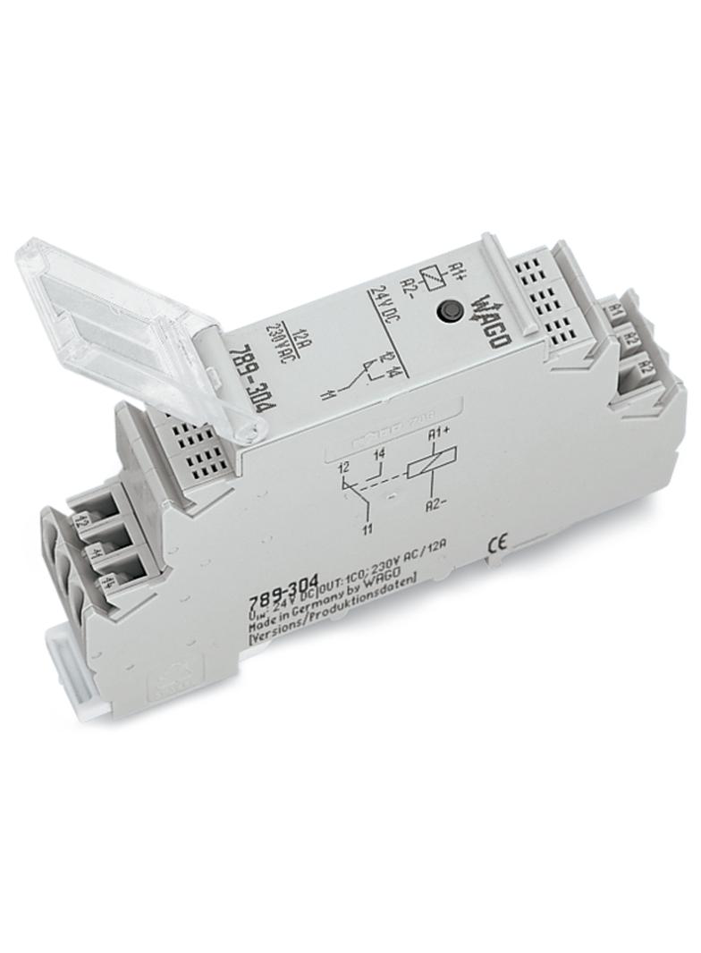 Moduł przekaźnikowy 24V DC szary 789-304 WAGO