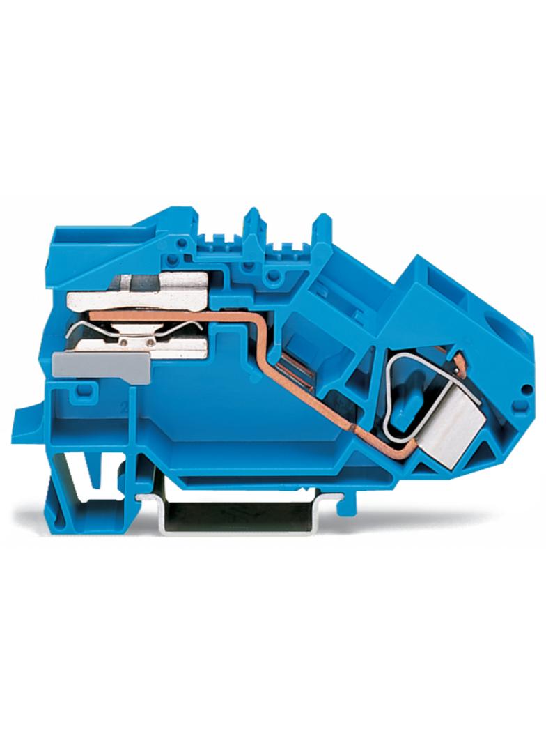 topJob złączka 1-przewodowa 16 mm2 do przewodu neutralnego niebieska