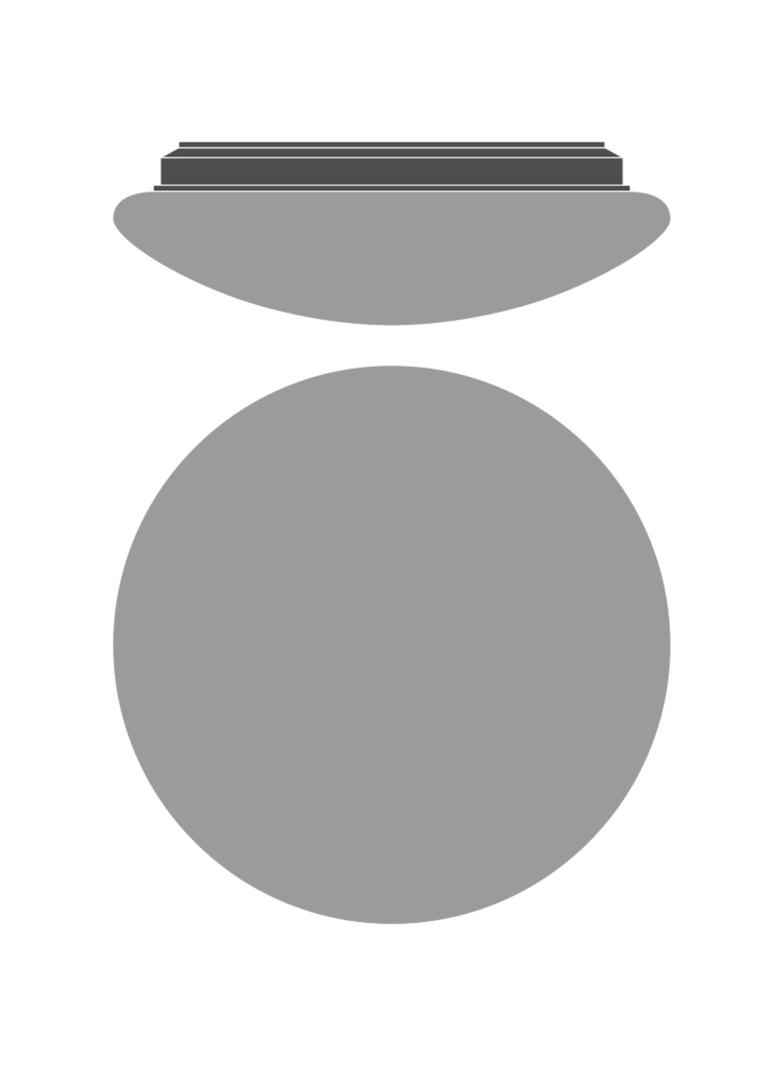 Plafon LED SURFACE CIRCULAR 350 SENSOR 18W 830 IP44 4058075617988 LEDVANCE