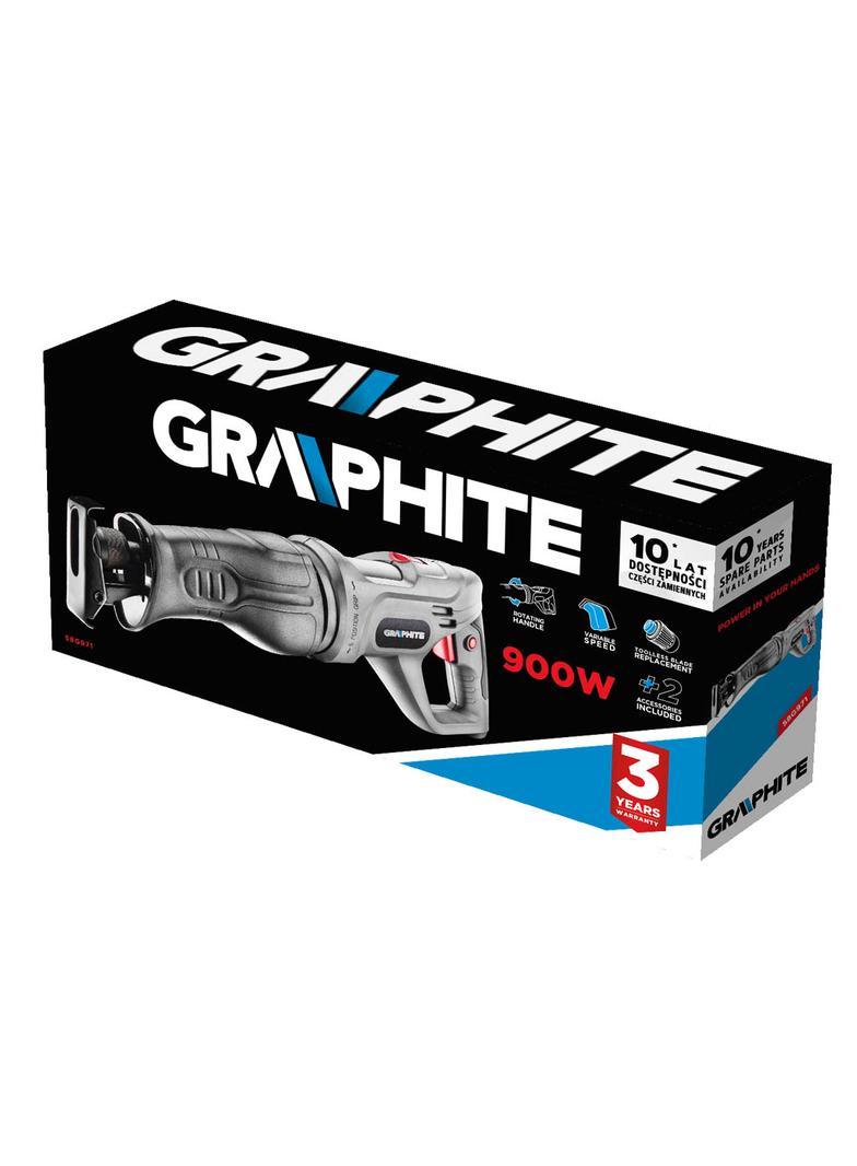 Pilarka szablowa 900W, skok 20 mm, ilość suwów 0-2600 min?1, walizka