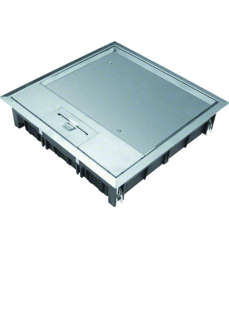 tehalit.VE-EE Pokrywa uchylna VEQ06 200x200 wykładzina 12mm stal nierdzewna VEQ0612E HAGER