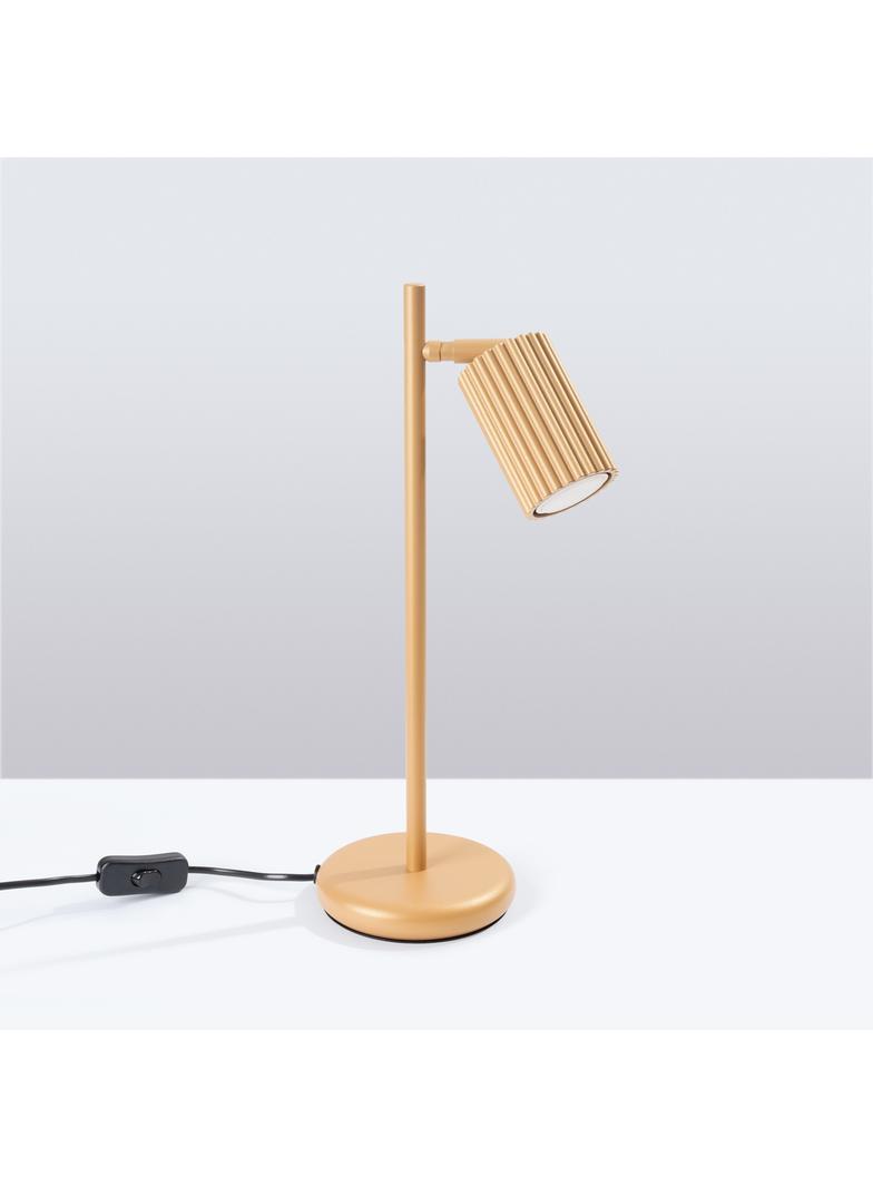 Sollux Lampa biurkowa KARBON złota SL.1567