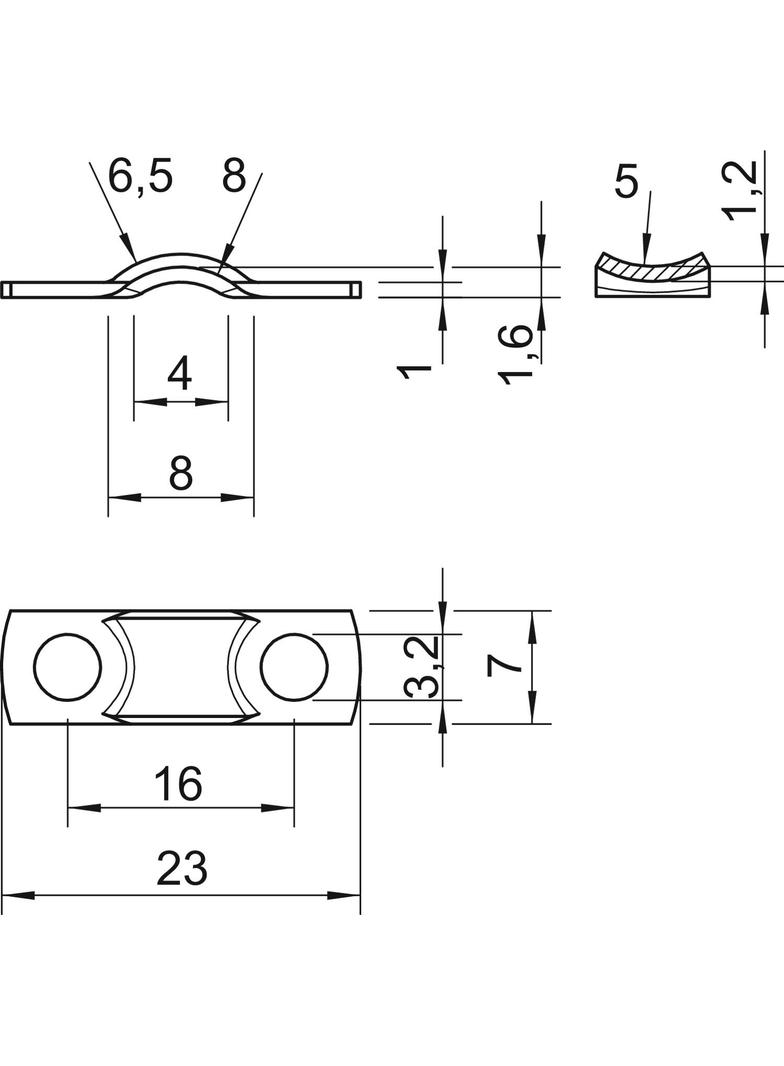 7901, OBEJMA OPOROWA ROZM.II OC GALW