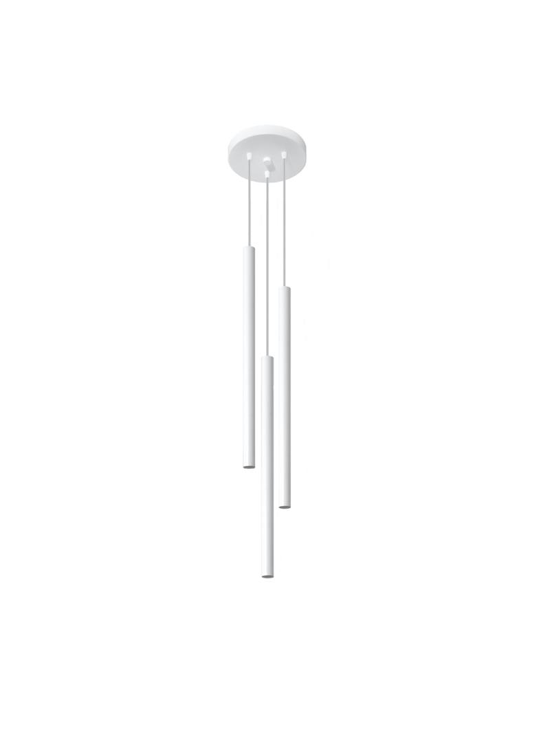 Sollux Lampa wisząca PASTELO 3P biała SL.0467