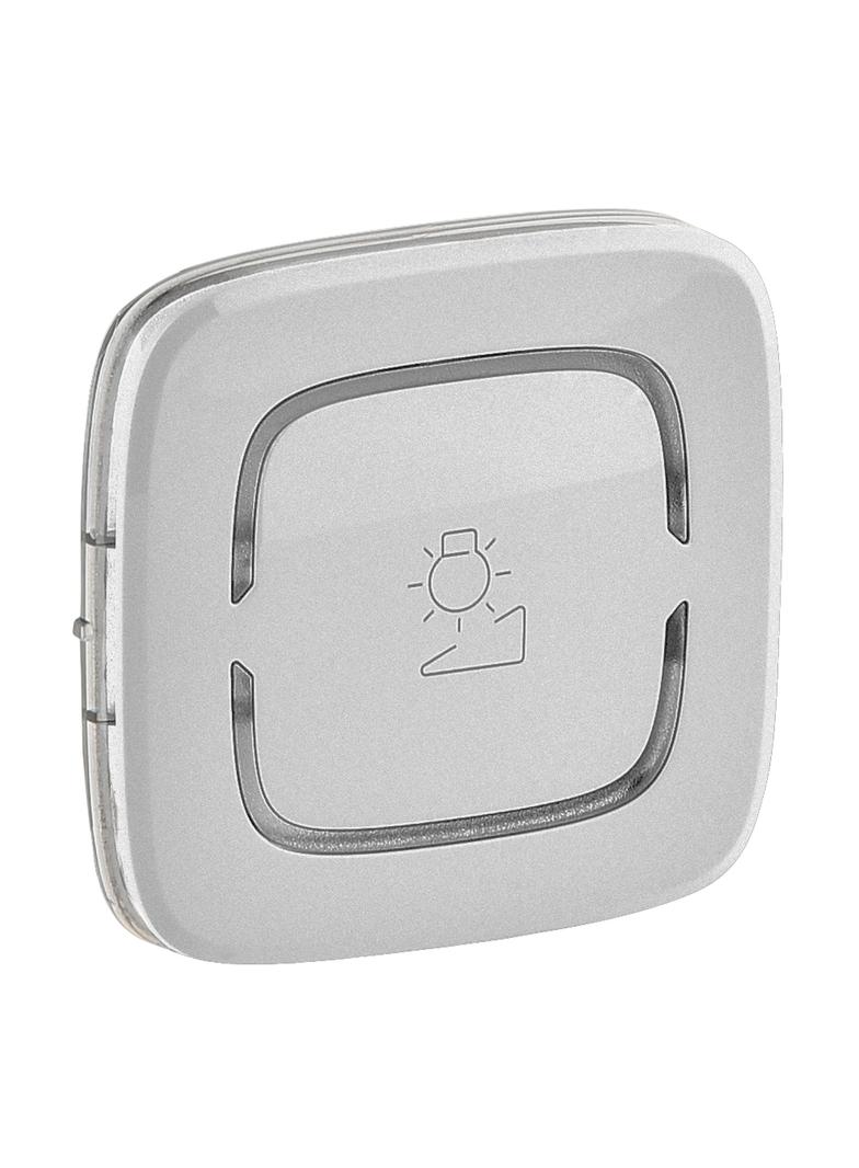 MY HOME VALENA ALLURE - KLAWISZ ON/OFF DŹWIĘK ALUMINIUM, Legrand