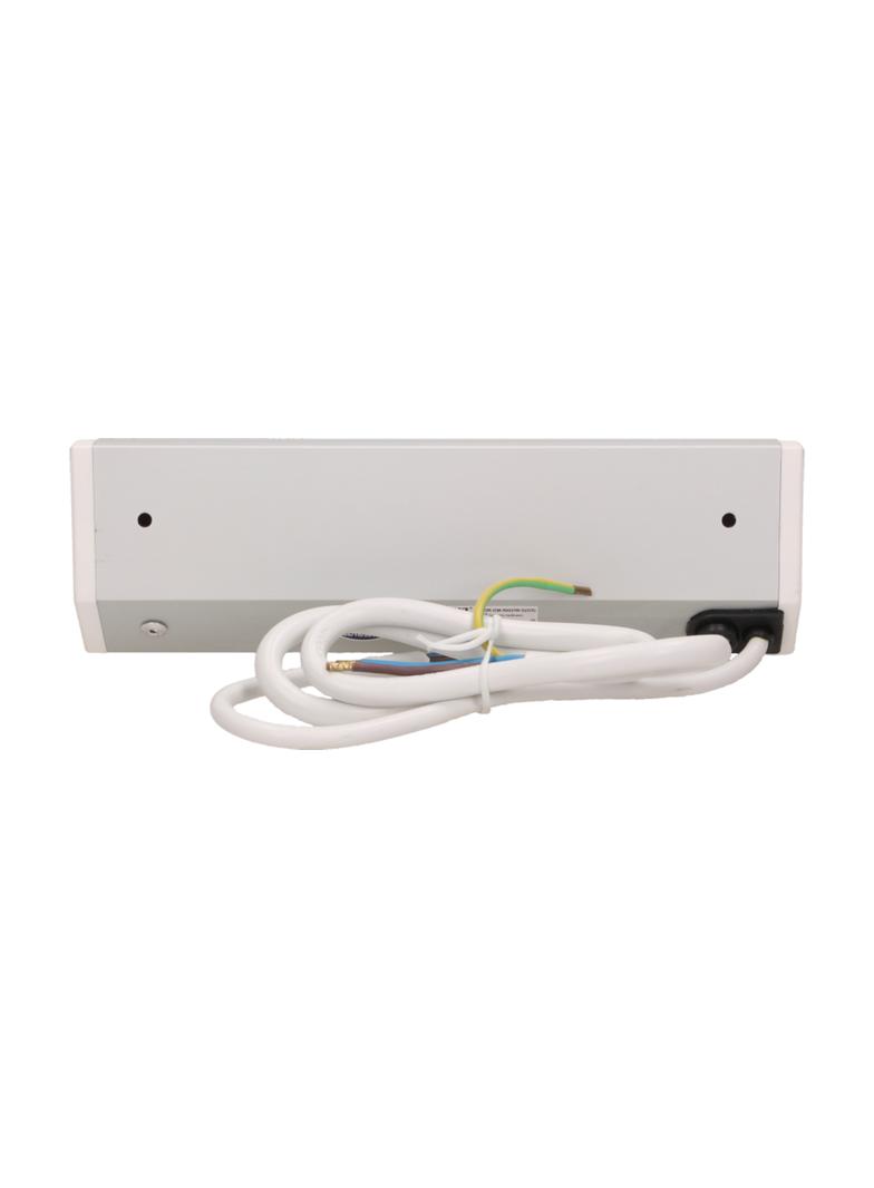 Gniazdo meblowe 2x2P+Z z wyłącznikiem, schuko, biało-srebrne OR-GM-9002/W-G(GS) ORNO