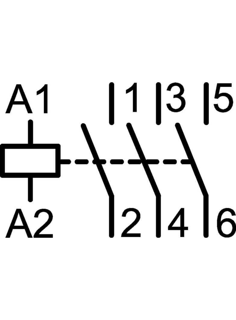 Stycznik oświetleniowy 3P 14A 230 V 50 Hz/240 V 60 Hz