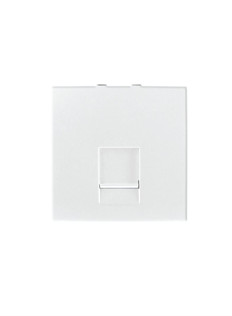 BIURO Gniazdo komputerowe pojedyncze (RJ45Cat 6) m45 białe 25334 KANLUX