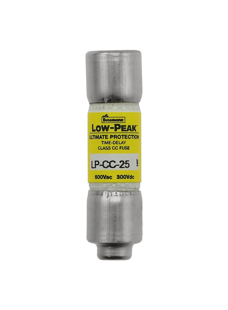 LOW PEAK CC TIME DELAY 25A 600 VAC/300VDC zwłoczna klasa CC LP-CC-25 EATON