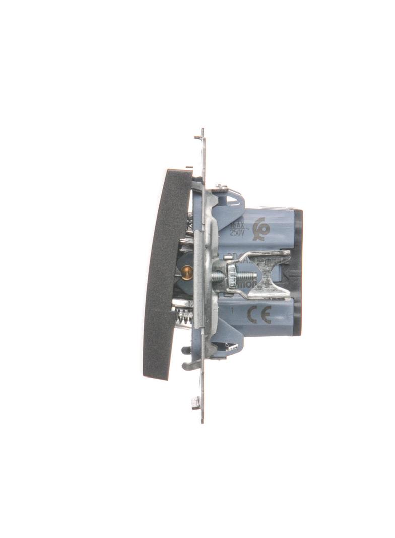 Simon 54 Przycisk „dzwonek” 16A z. śrub. antracyt