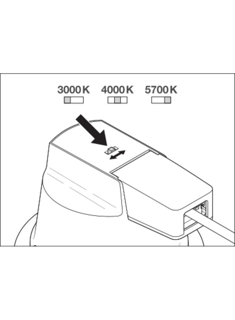 Oprawa DOWNLIGHT COMFORT DN155 18W 3CCT 60DEG WT