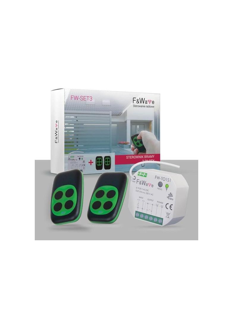 Zaprogramowany zestaw FW-TO1S1 + 2x FW-KEY FW-SET3 F&F