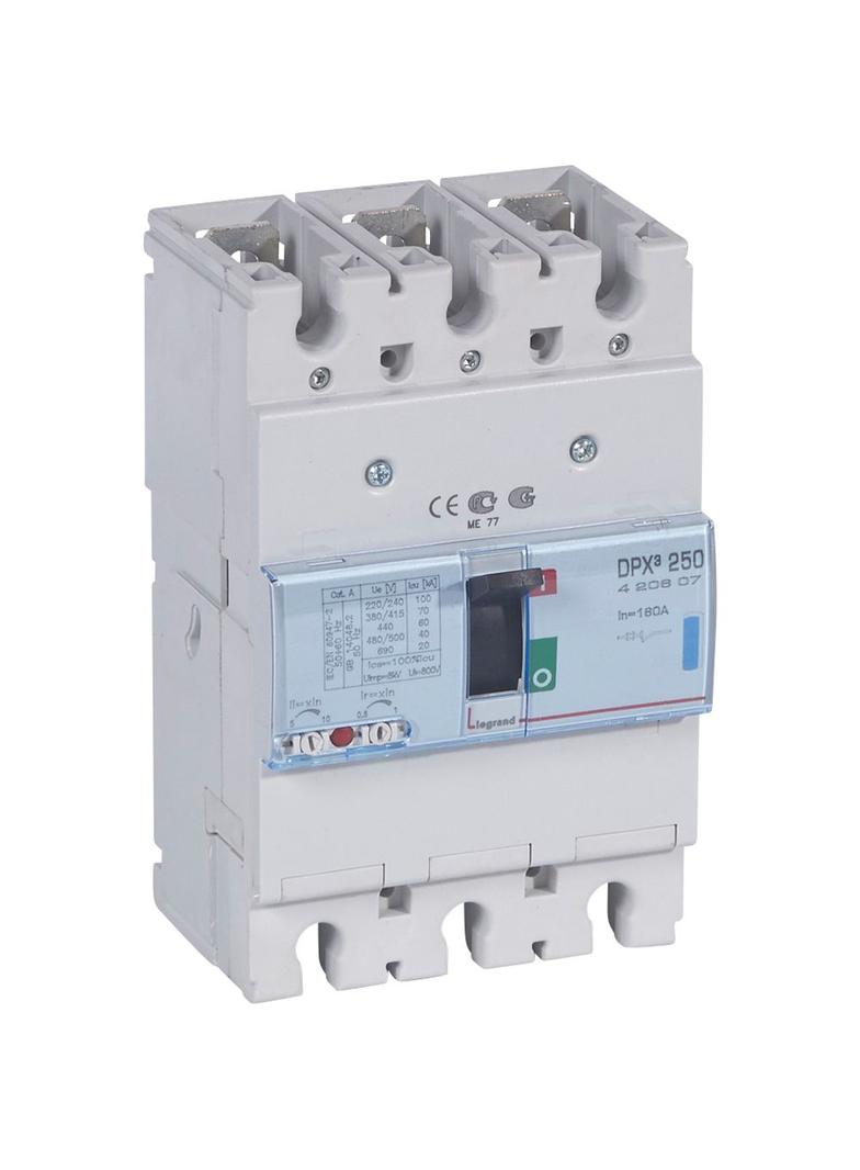 Wyłącznik DPX3 250 3P 160A 70Ka 420607 LEGRAND