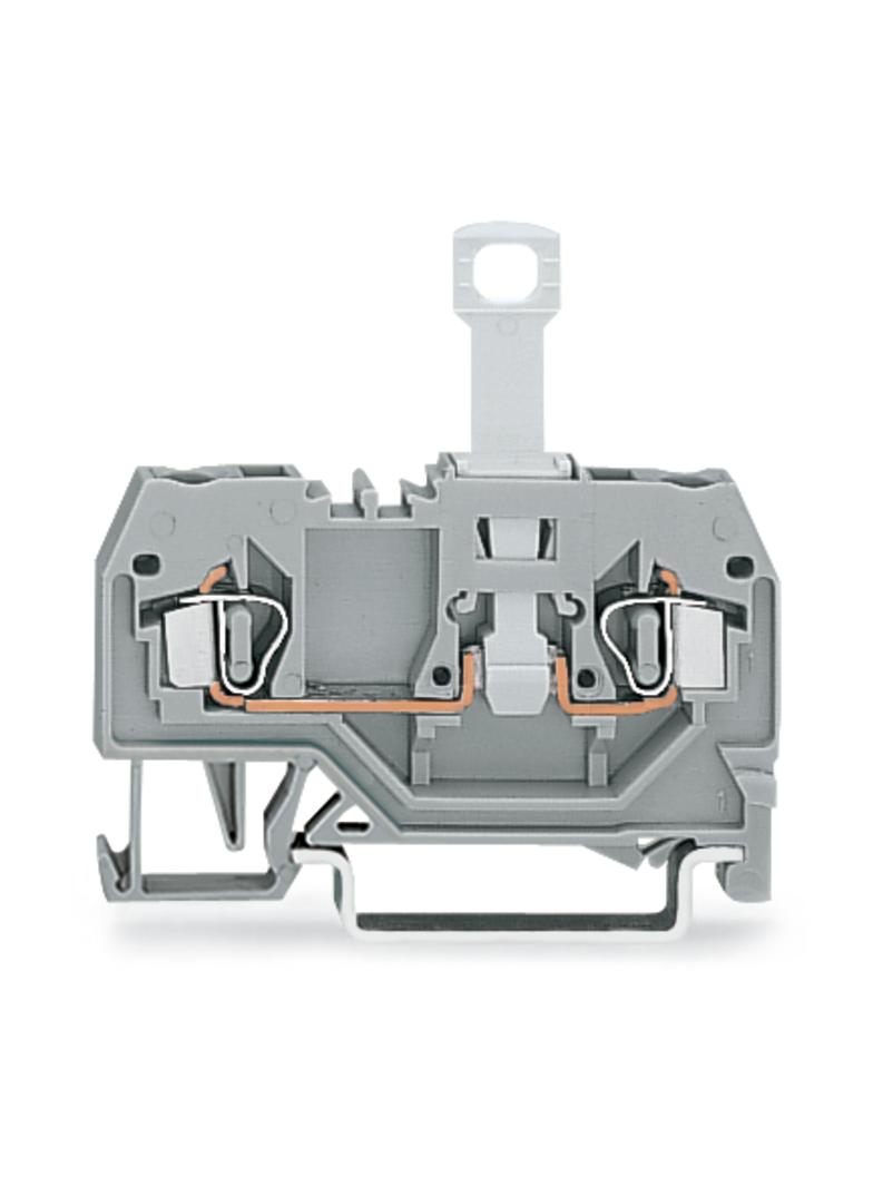 złączka rozłączalna 2-przewodowa 2,5 mm2 pomarańczowa