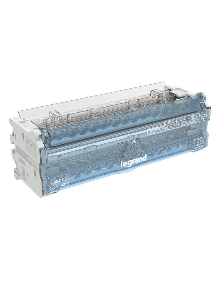 Modułowy Blok Rozdzielczy 8M 2P 125A - 14 Zacisków 400403 LEGRAND