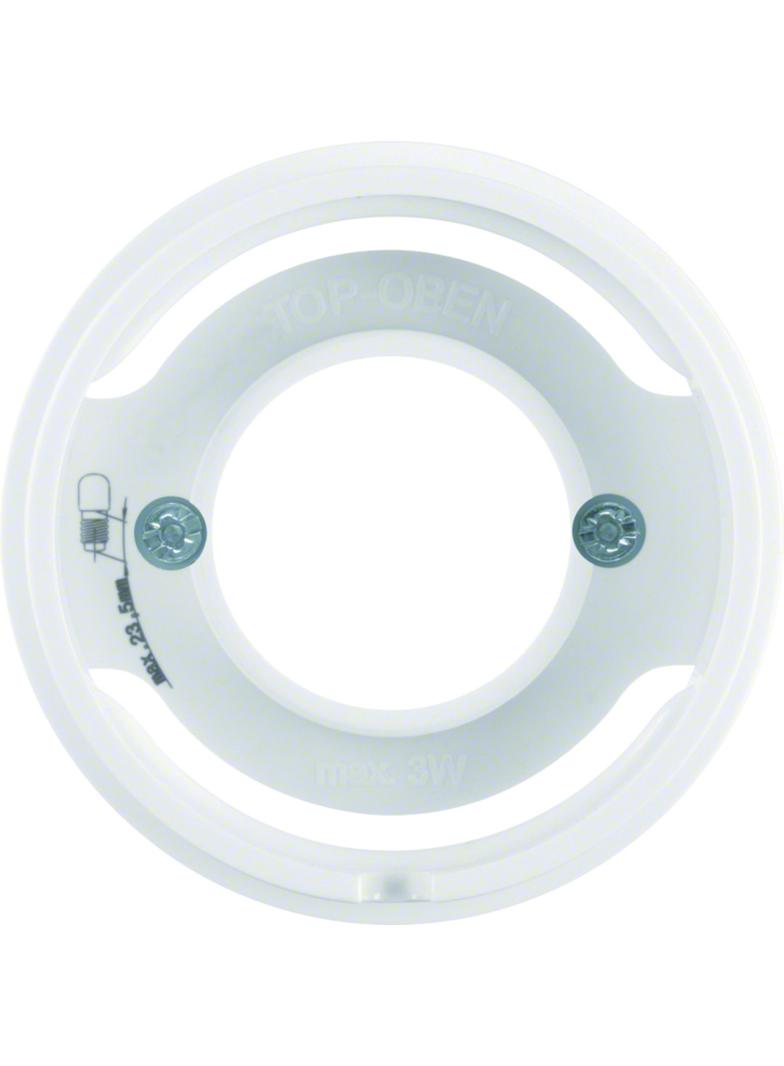 BERKER R.1/R.3 Płytka czołowa do sygnalizatora świetlnego E14 biały 11982089 HAGER